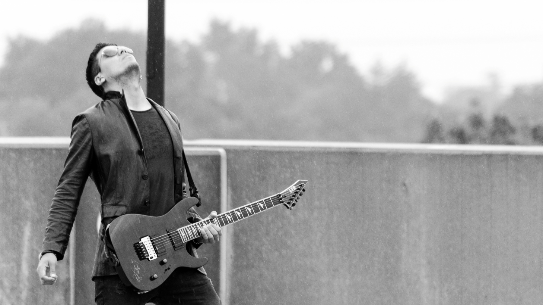 Grabación de video musical con Herederos del Rock